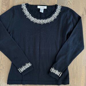 Vintage Evan-Picone womens Wool/Acrylic blend Womens Sweater Size M